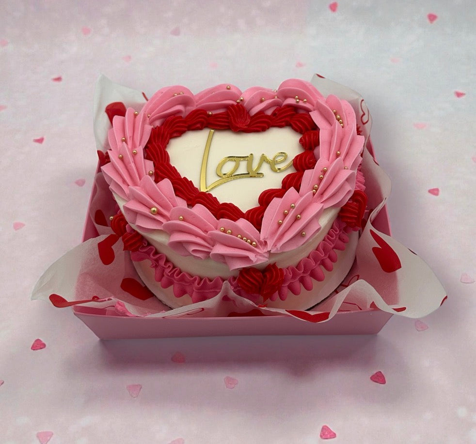 Bento Heart Cake