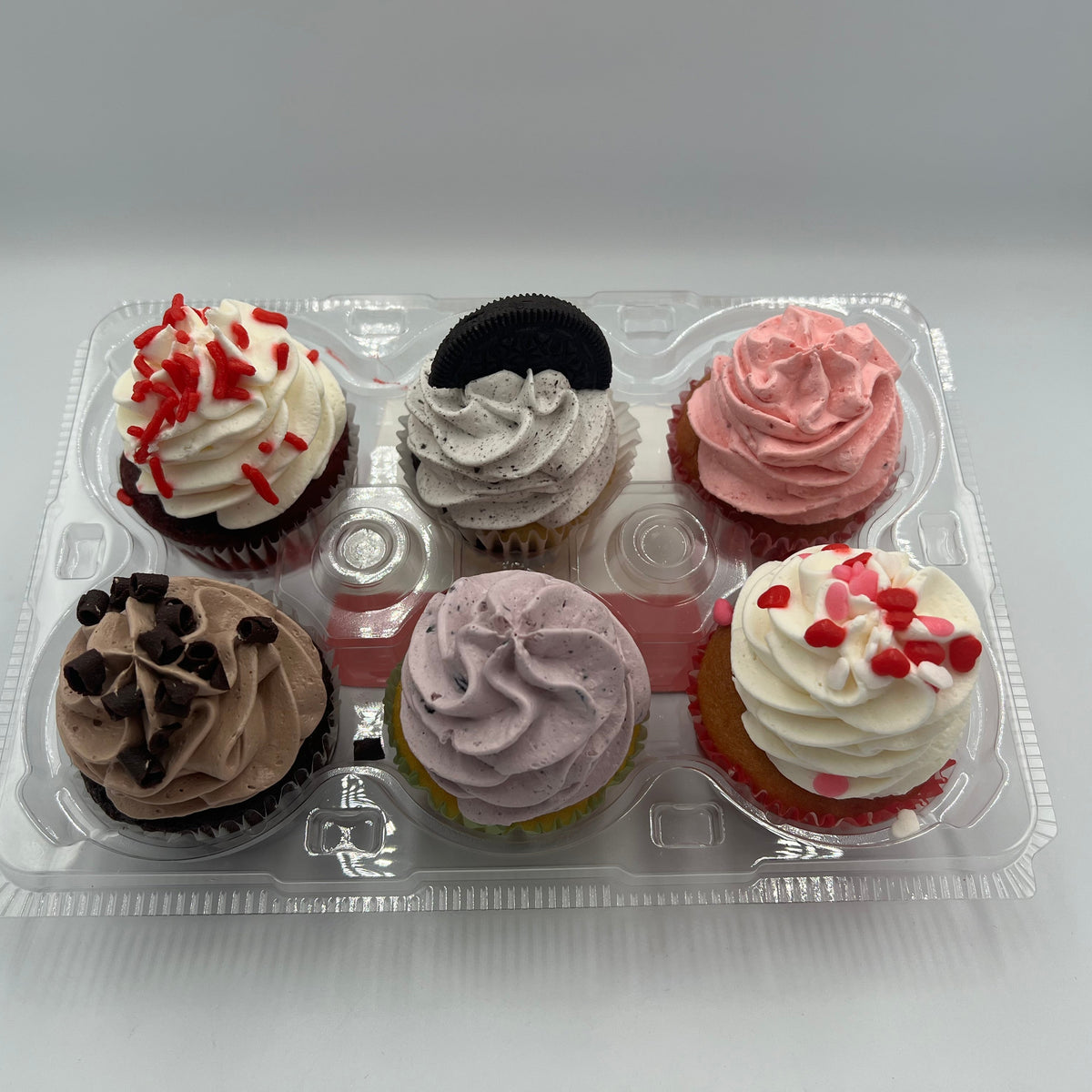 Variety cupcakes 6 pieces