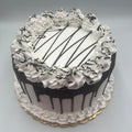 Marble cake with cream cheese rasberry