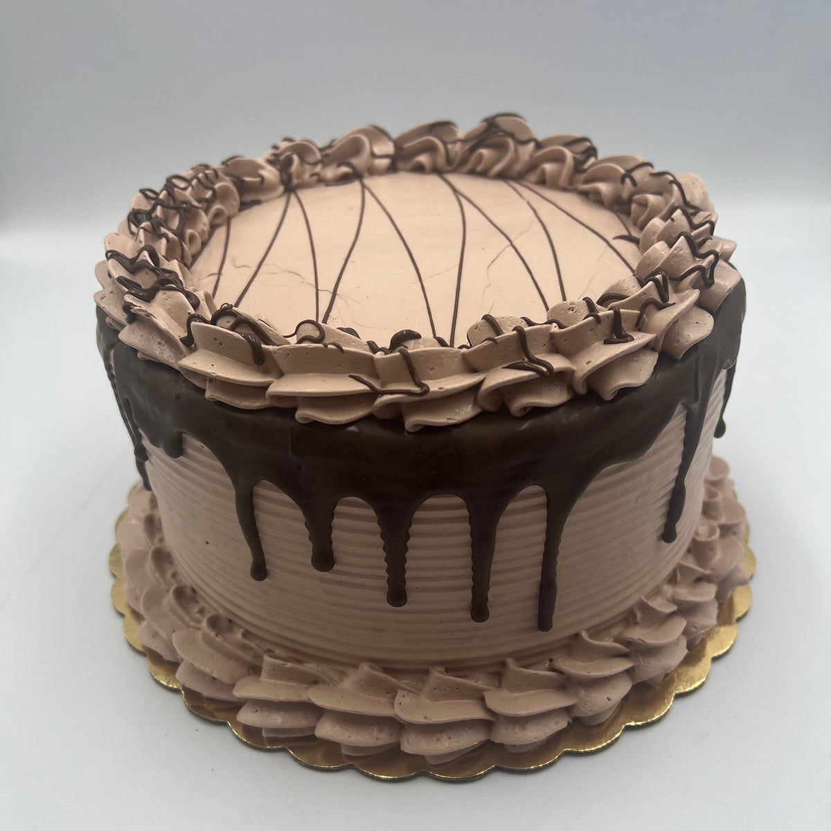 Chocolate cake with dulce de leche