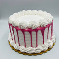 Vanilla cake with strawberry