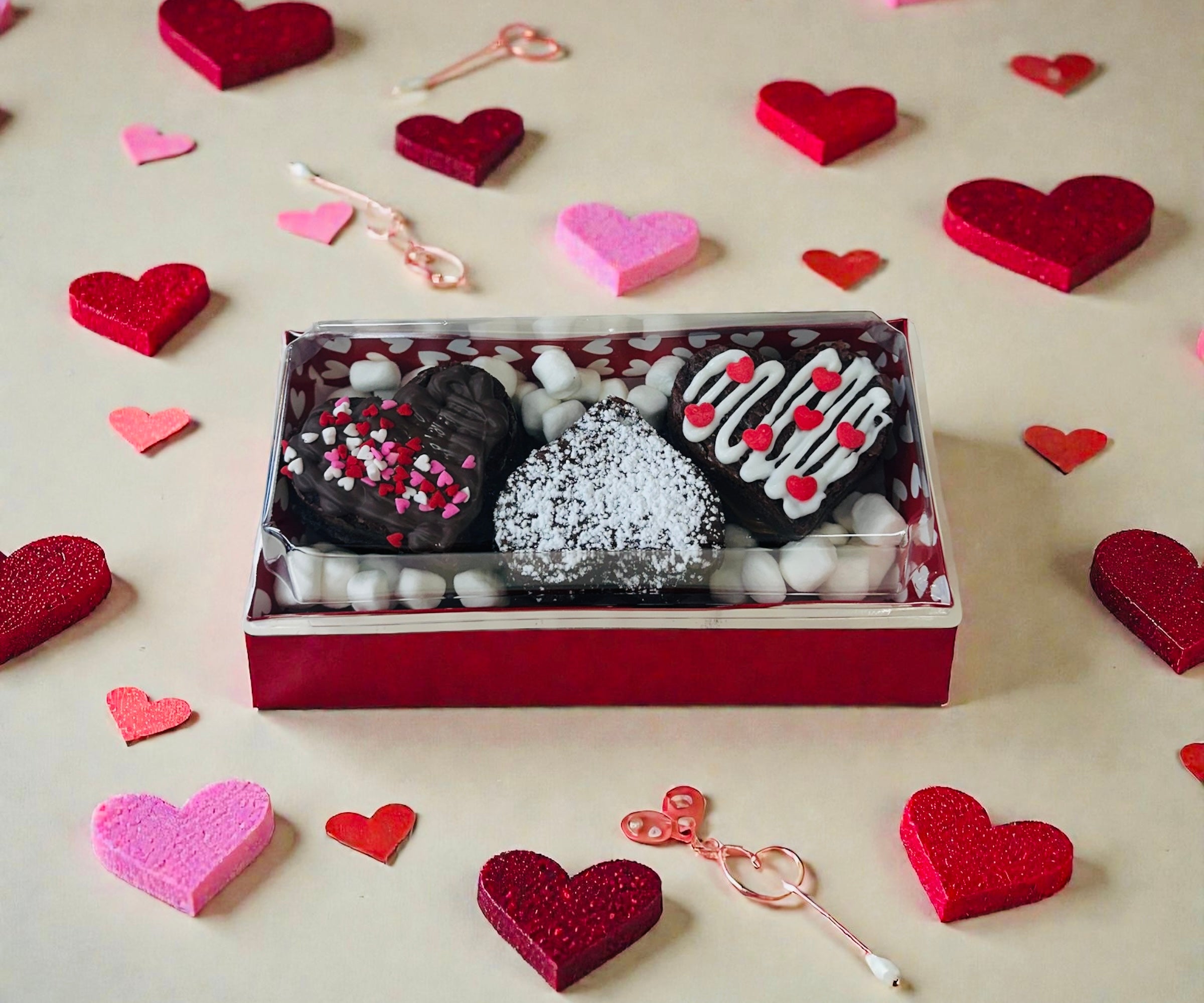 Heart Brownies