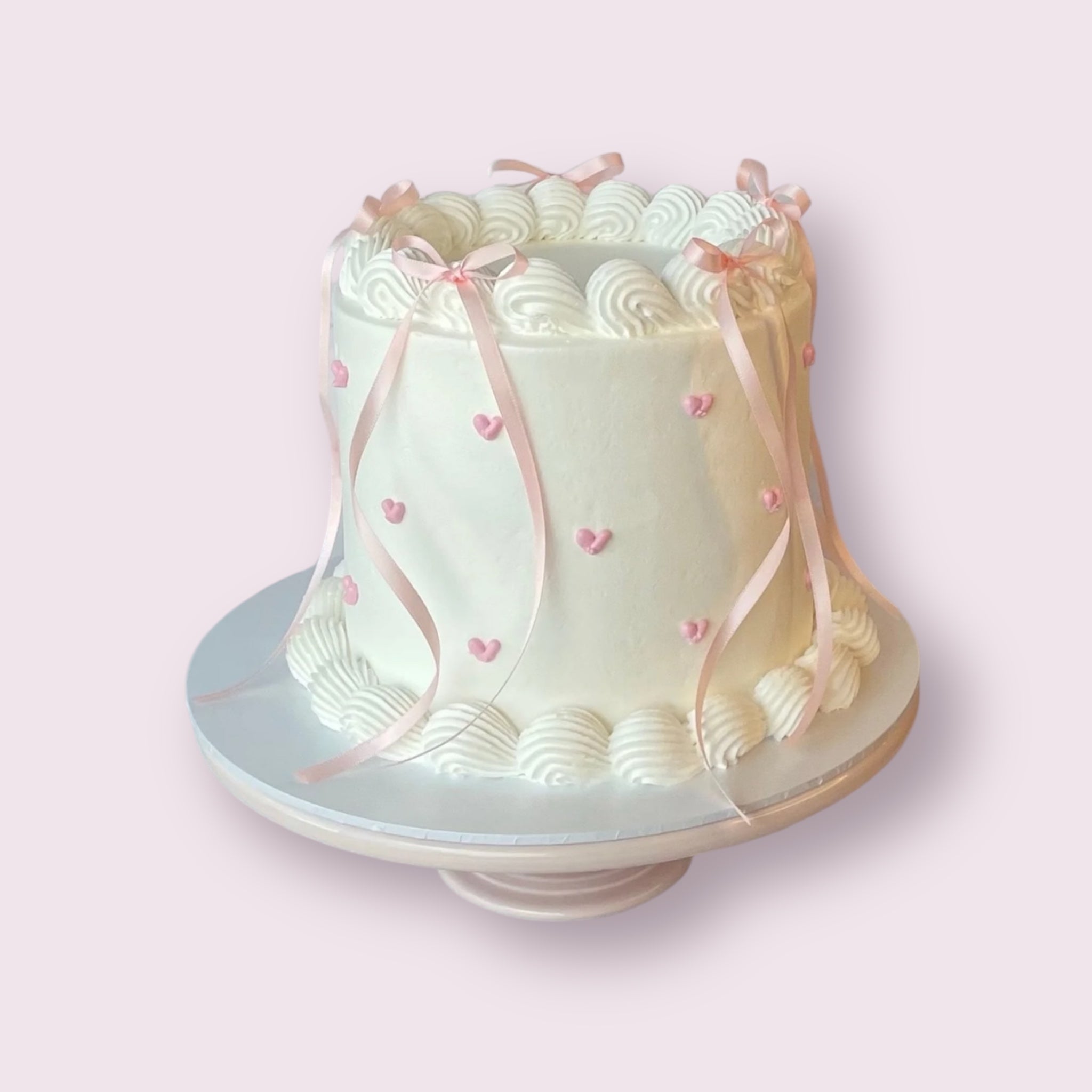 Heart cake 6' tall